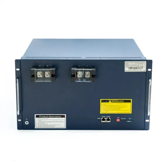 Recommendations for High-Voltage Type Mobile Energy Storage Containers